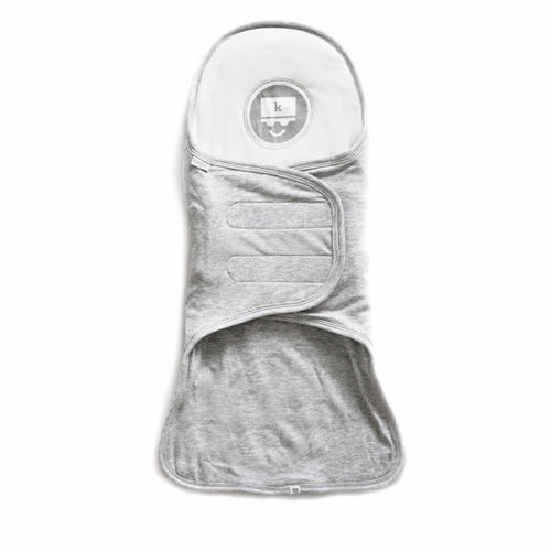 Kozy Support Swaddle - Heather Gray